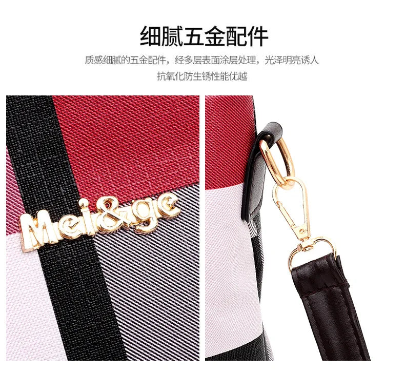 6-Piece Fashion Tote Set