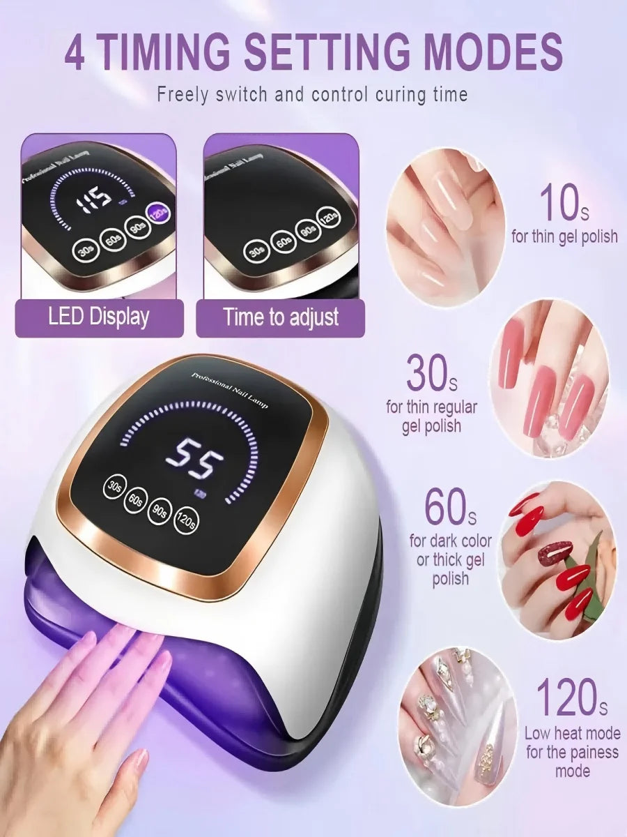 "Professional Nail Lamp 180W
