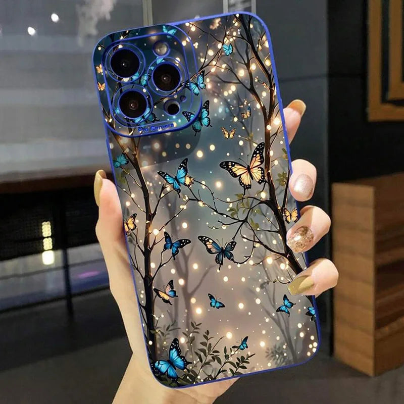 Glow In The Dark Butterfly Cover – iPhone