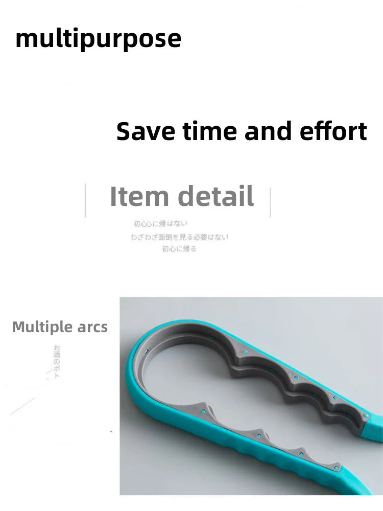 4-in-1 Easy Grip Jar Opener – Can, Bottle & Lid Tool