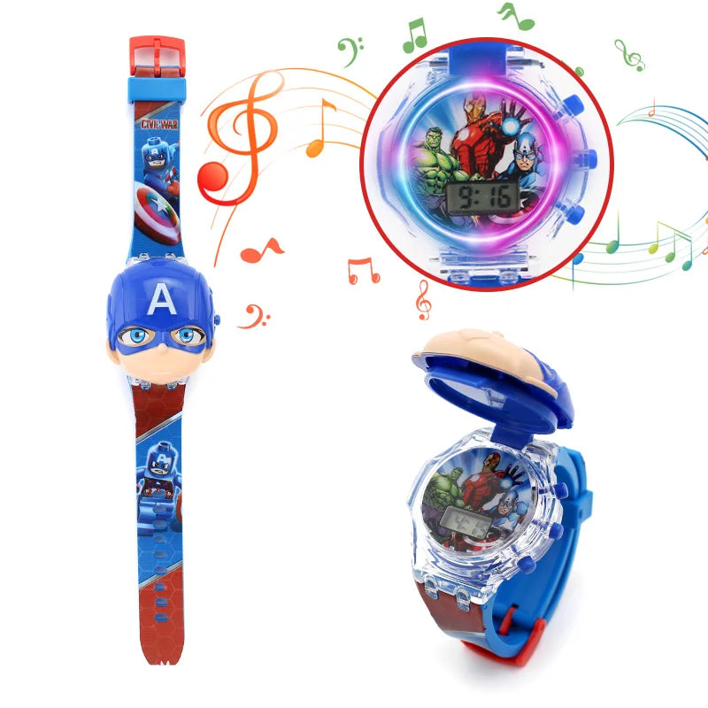 Kids Luminous Cartoon Watch
