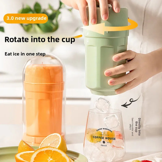 in-1 Rotating Silicone Ice Cube & Popsicle Mold with Lid