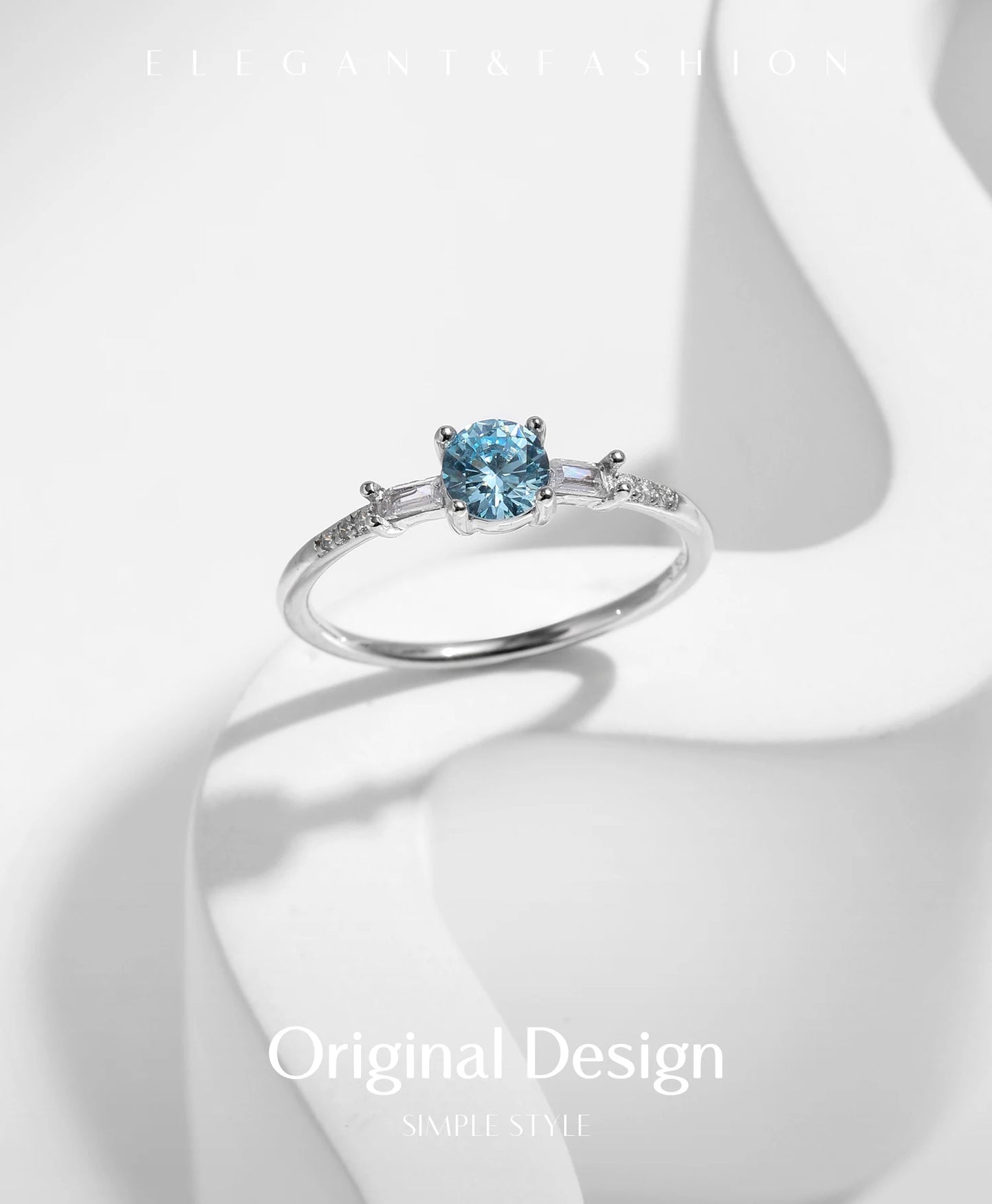 925 Silver Infinity CZ Ring Se