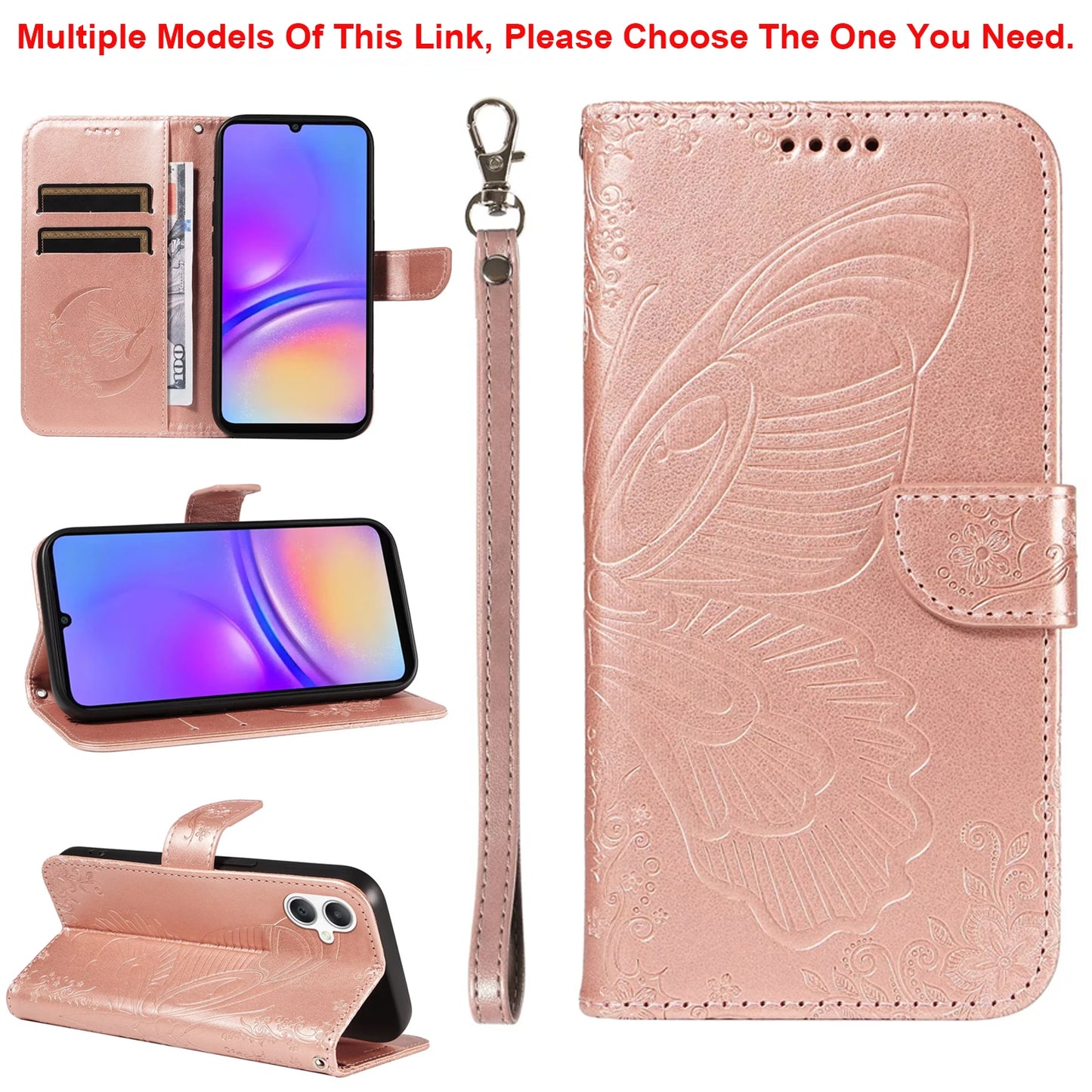 Flip Card Slot Stand Wallet Cover – iPhone