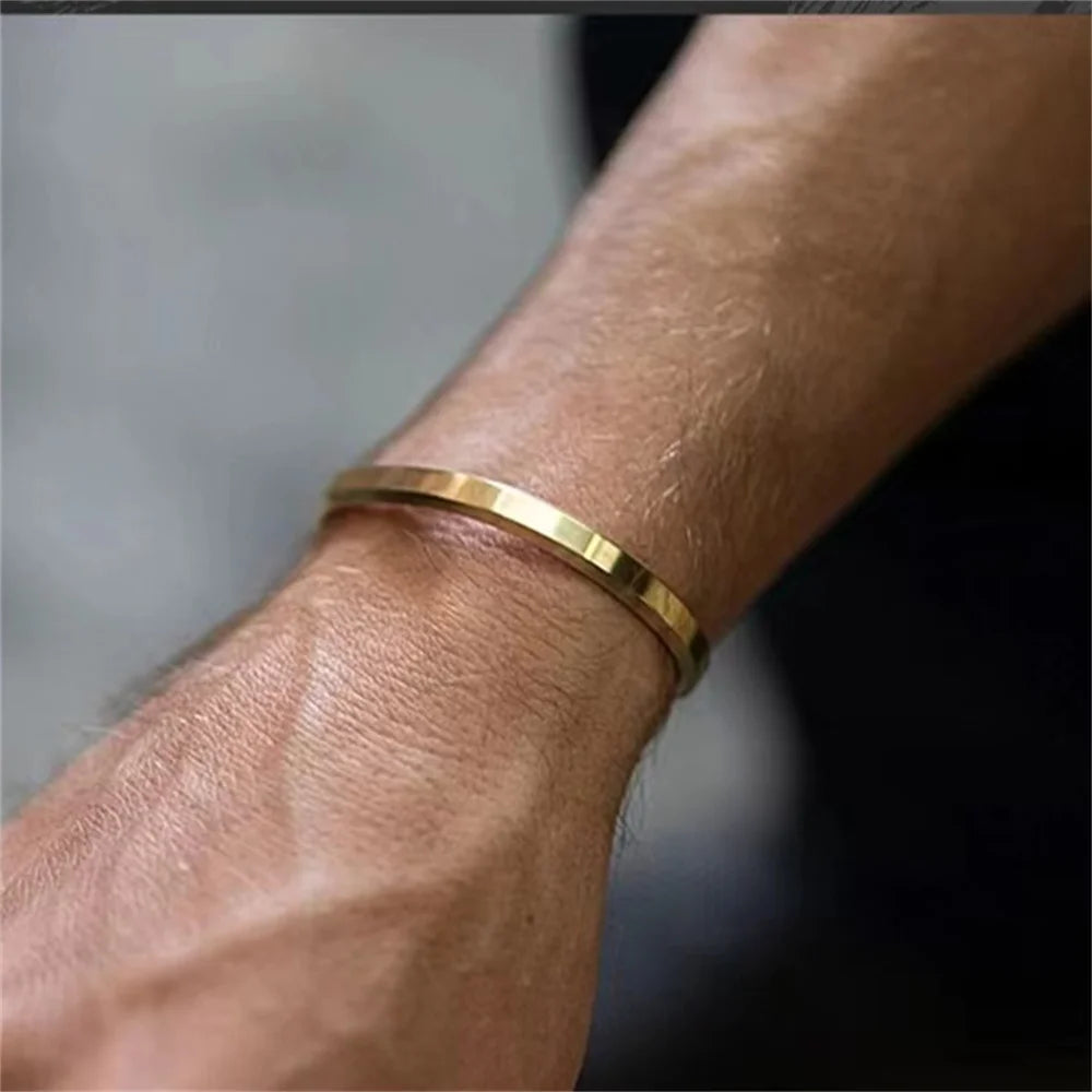 Trend Gold Open Bracelet