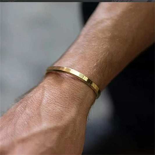 Trend Gold Open Bracelet