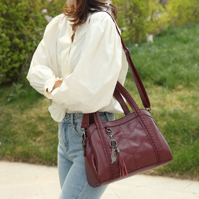 Tassel Luxury Crossbody Tote