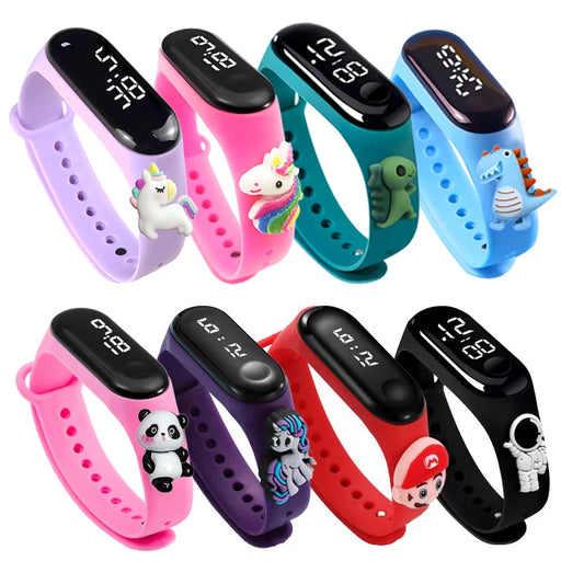 Kids Waterproof Dinosaur Sports Watch