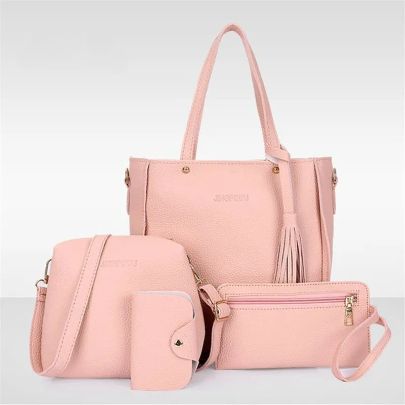 Stylish Solid PU Crossbody & Shoulder Bags for Women