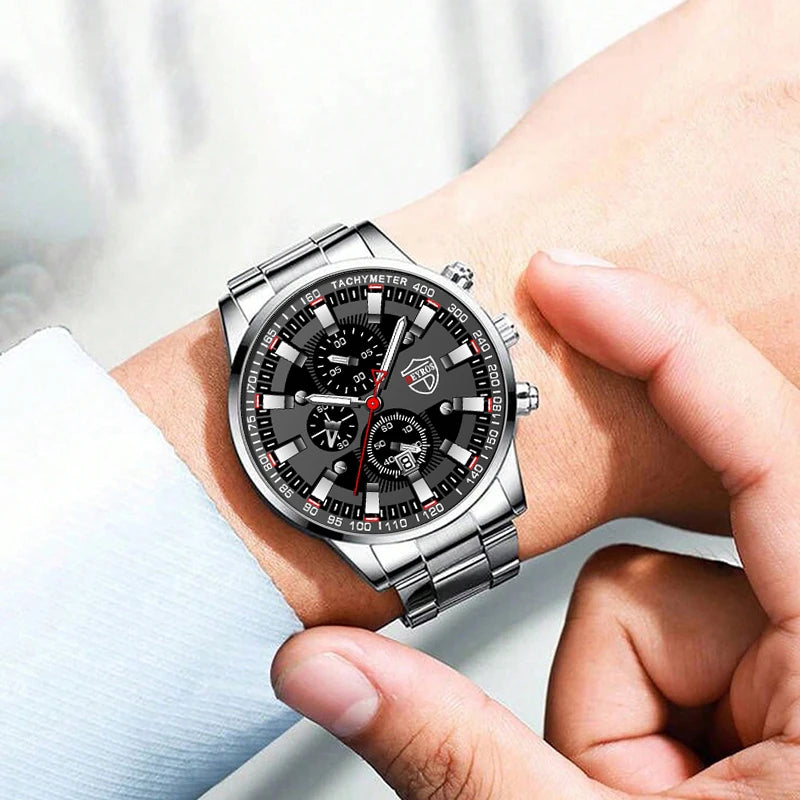 Men's Luxury Stainless Steel Watch