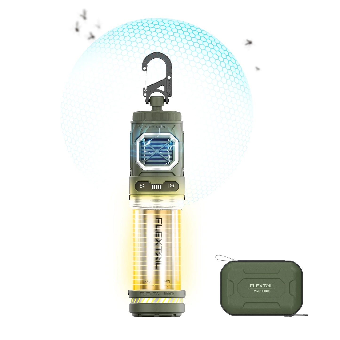 Flextailgear Tiny Repel – Mosquito Repellent & Camping Lamp