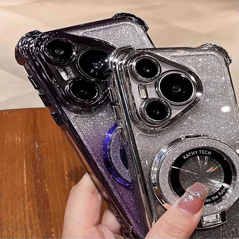 Luxury Glitter Bracket Cover – Xiaomi Redm