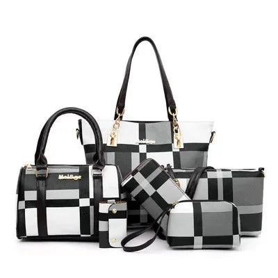 6-Piece Fashion Tote Set