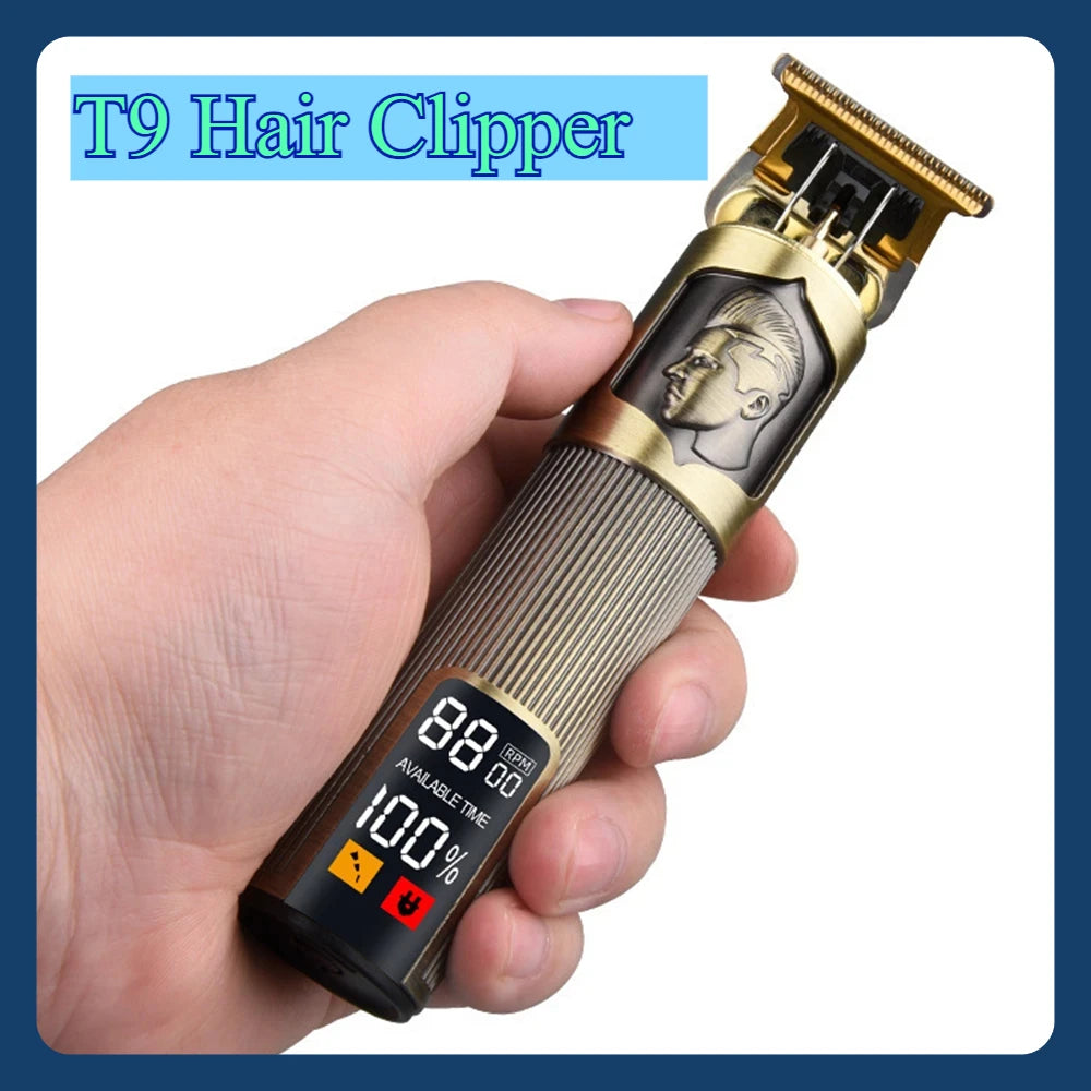 Vintage USB Hair Clipper – Professional Trimmer