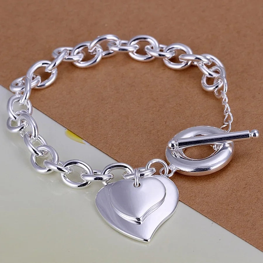 925 Sterling Silver Chain Bracelet