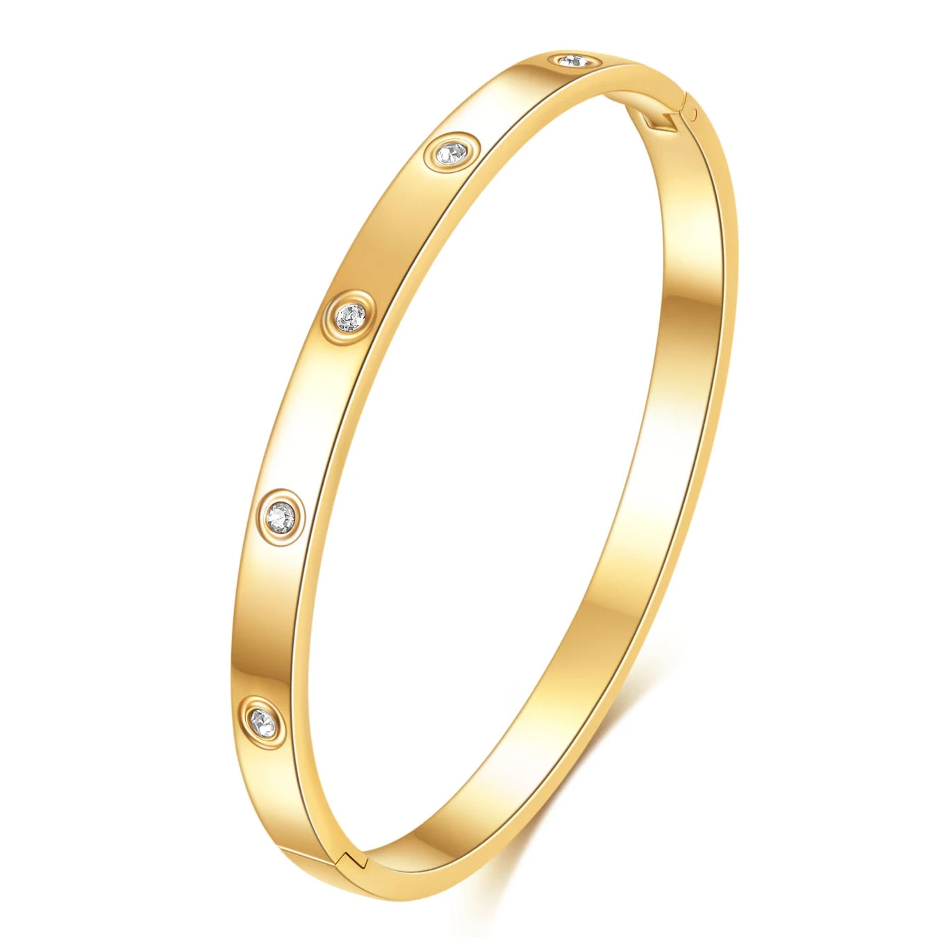 “Nibastar Rose Gold Hollow Star Bracelet”