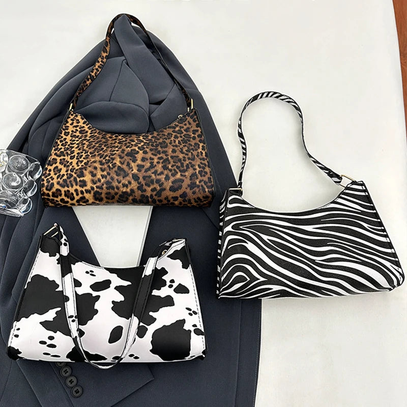 PU Leather Underarm Tote