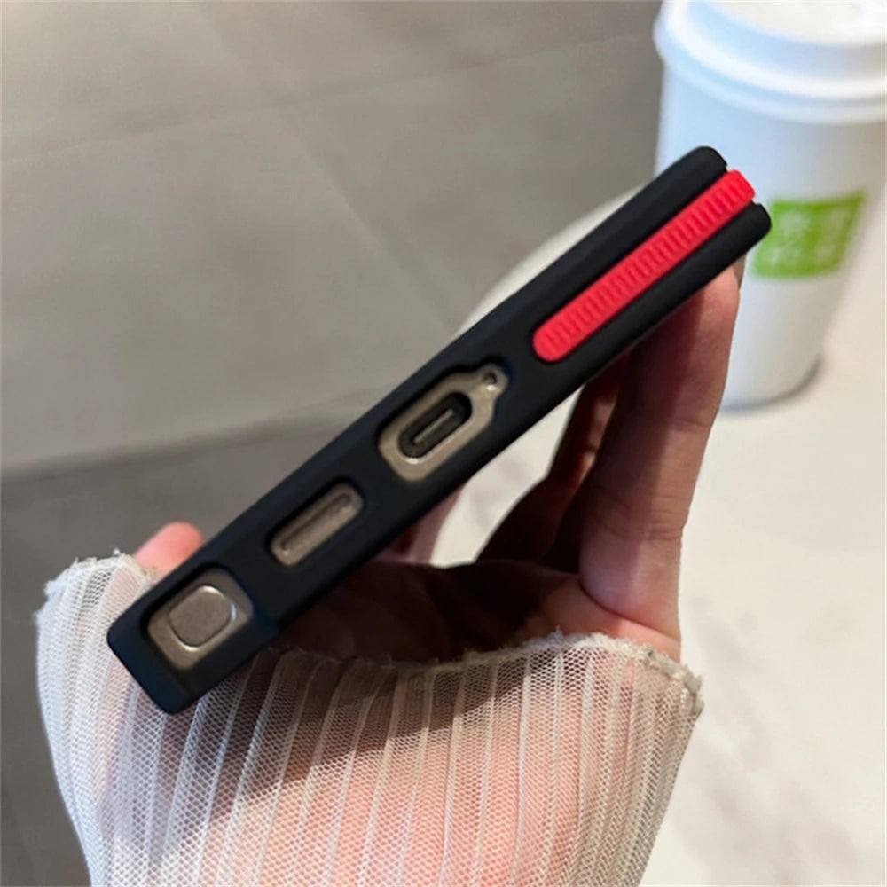 Luxury Matte Magnetic Shockproof Cover – Samsung