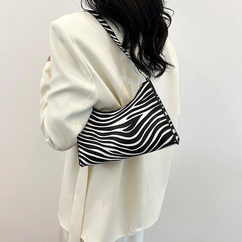 PU Leather Underarm Tote