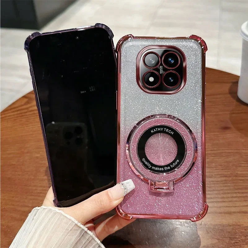 Luxury Glitter Bracket Cover – Xiaomi Redm