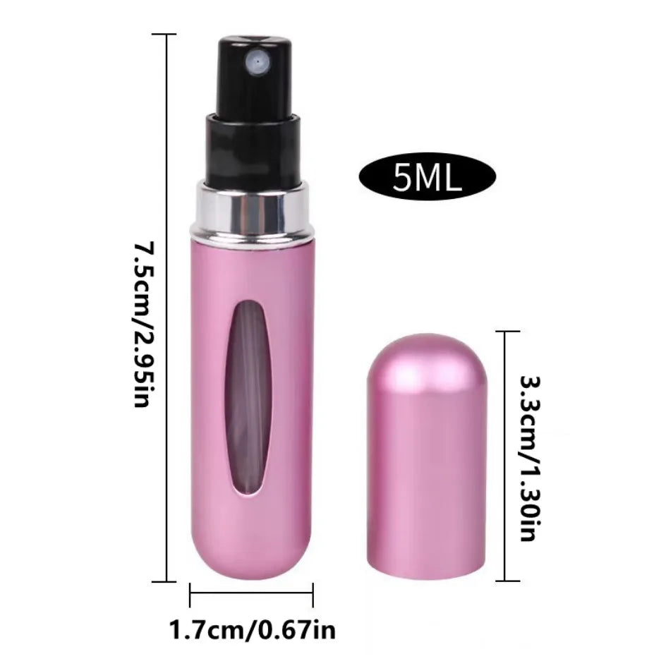 5ml Refillable Perfume Bottle – Portable Travel Spray Container