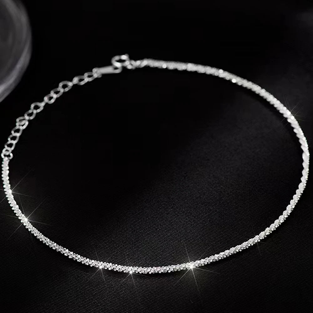 Elegant Stainless Steel Chain Anklet for Women