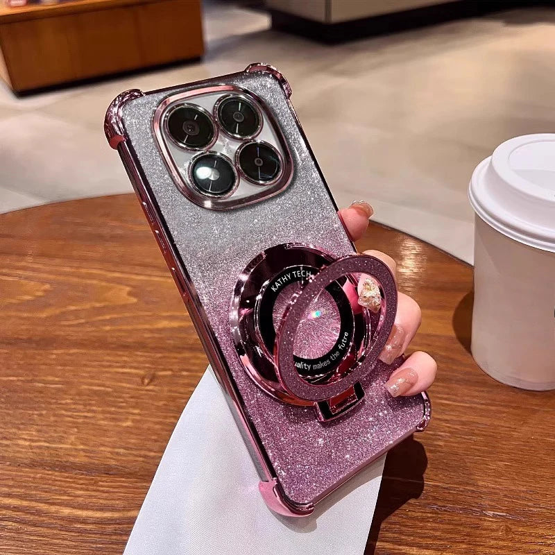 Luxury Glitter Bracket Cover – Xiaomi Redm