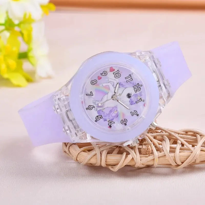 Luminous Unicorn Watch Set