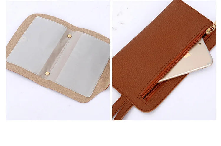 Stylish Solid PU Crossbody & Shoulder Bags for Women