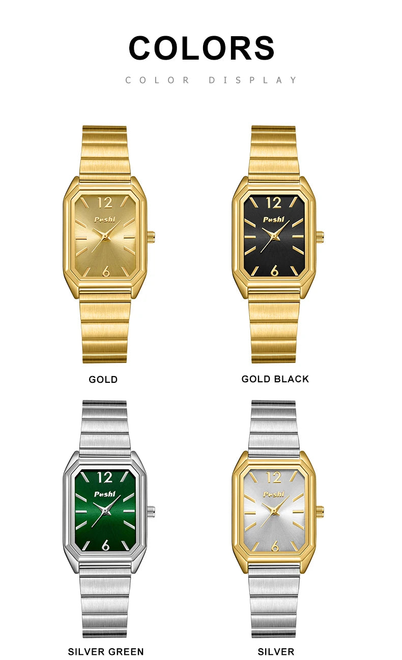 POSHI Women's Elegant Luxury Quartz Watch
