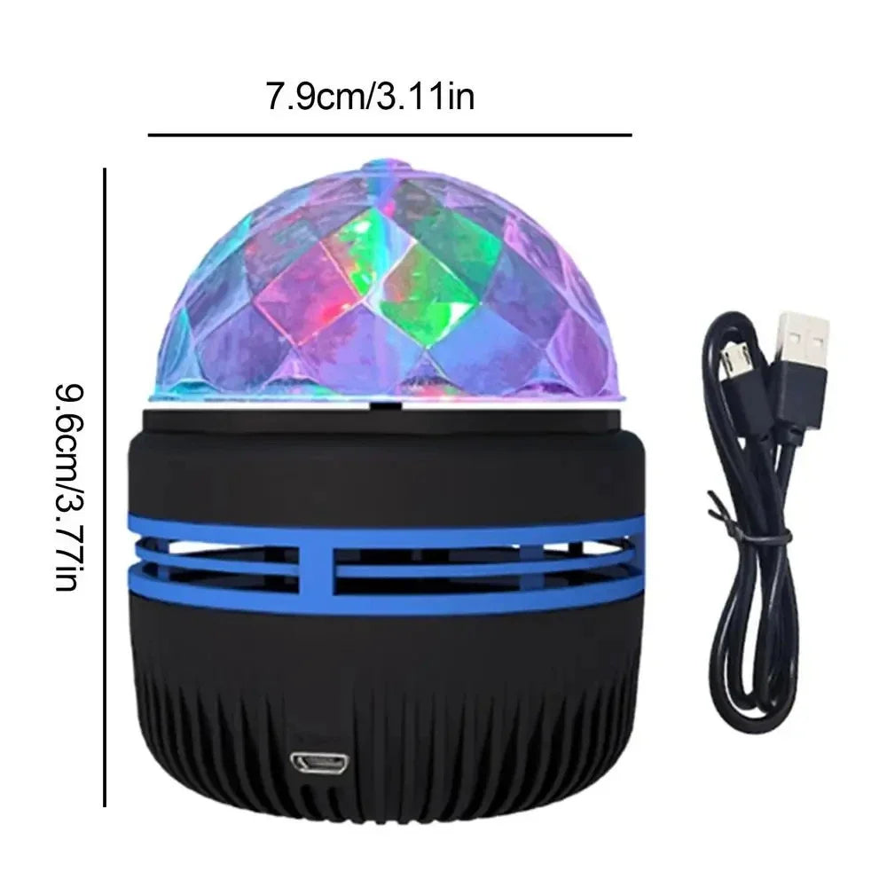 Galaxy Aurora LED Light – USB Projector for Bedroom & Party Decor