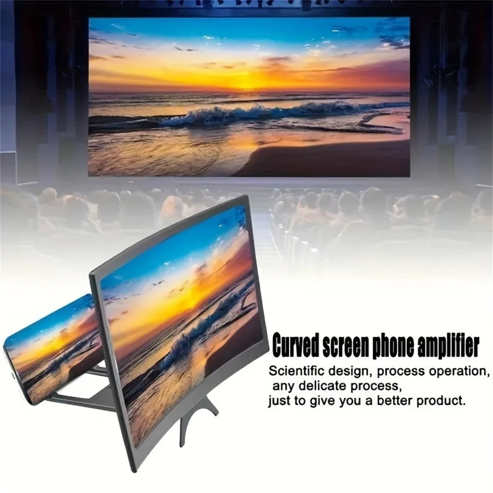2" HD Phone Screen Amplifier – Curved Display