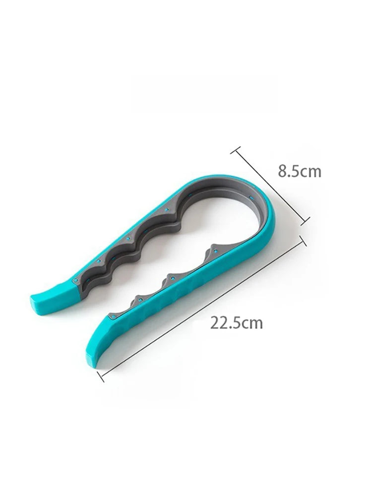 4-in-1 Easy Grip Jar Opener – Can, Bottle & Lid Tool