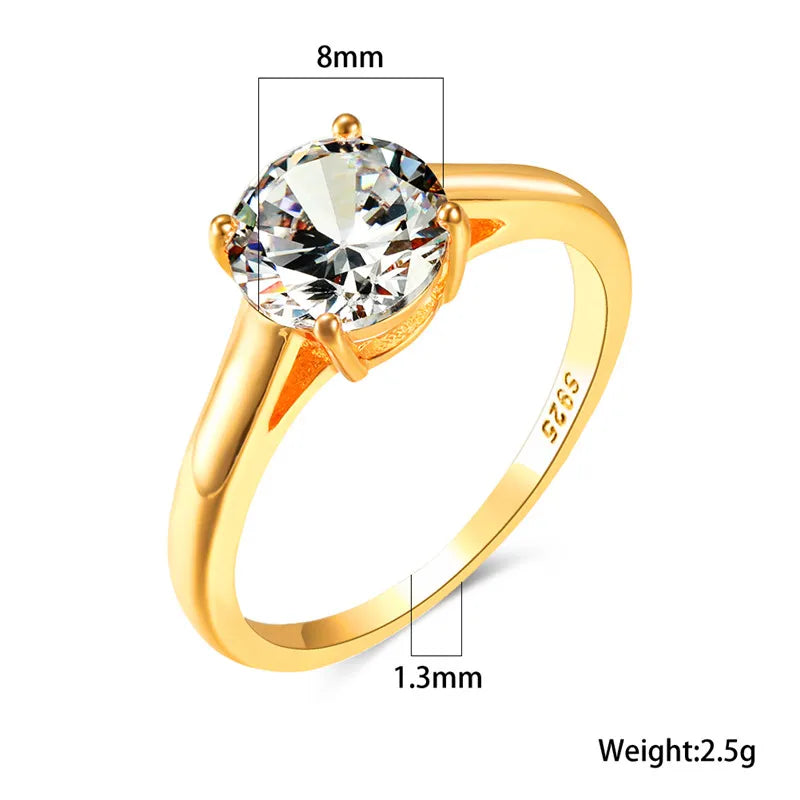 Gold Color Bridal Ring”