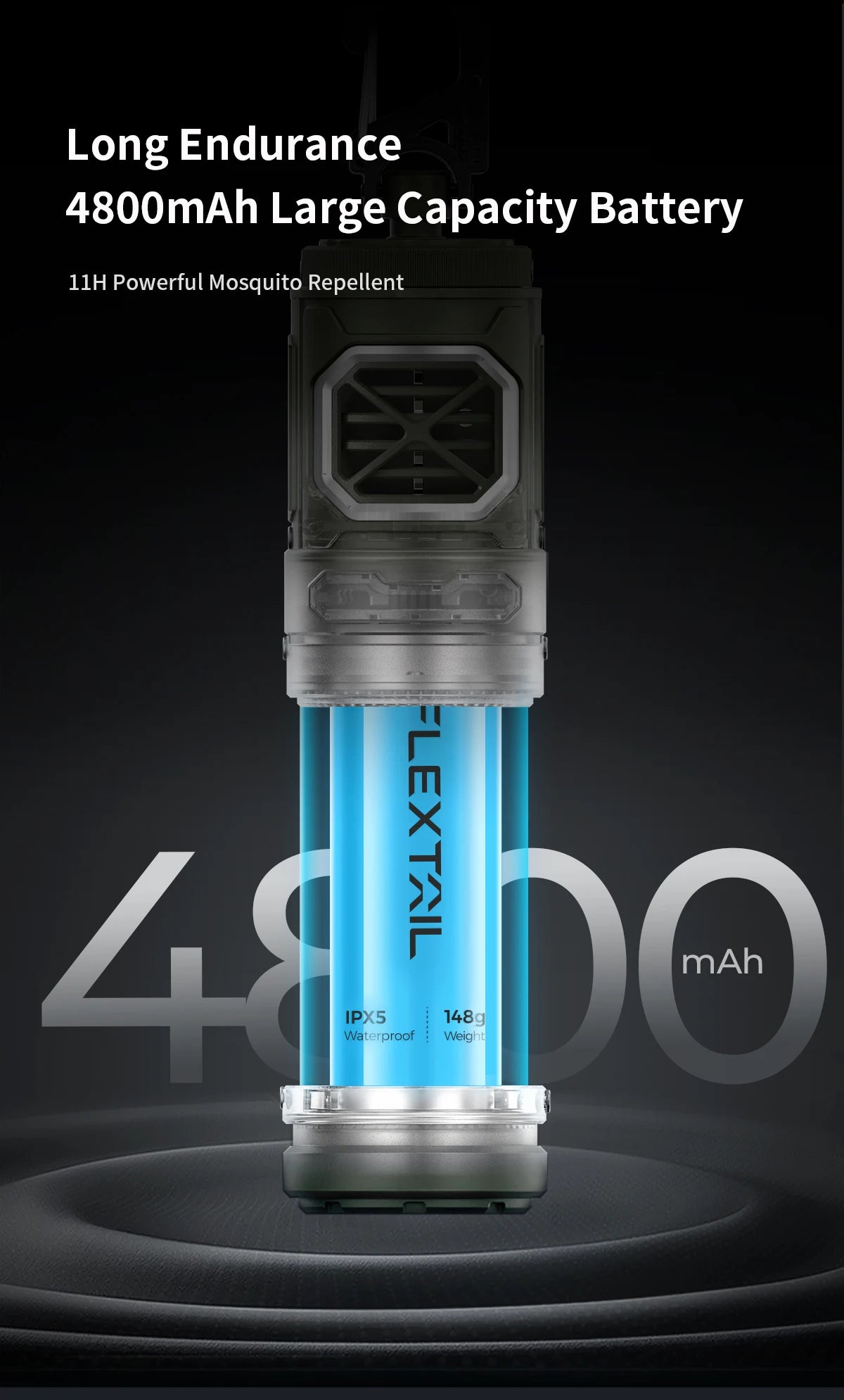 Flextailgear Tiny Repel – Mosquito Repellent & Camping Lamp