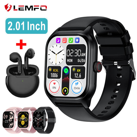 LEMFO LT10 2024 Smartwatch, Bluetooth Call & Fitness Tracker