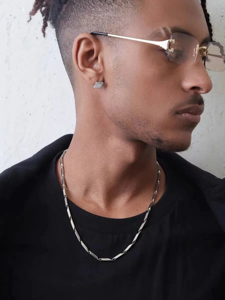 Hip Hop 3mm Titanium Chain for Men