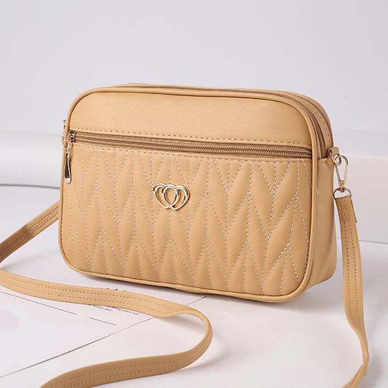 Diamond Embroidered Camera Bag