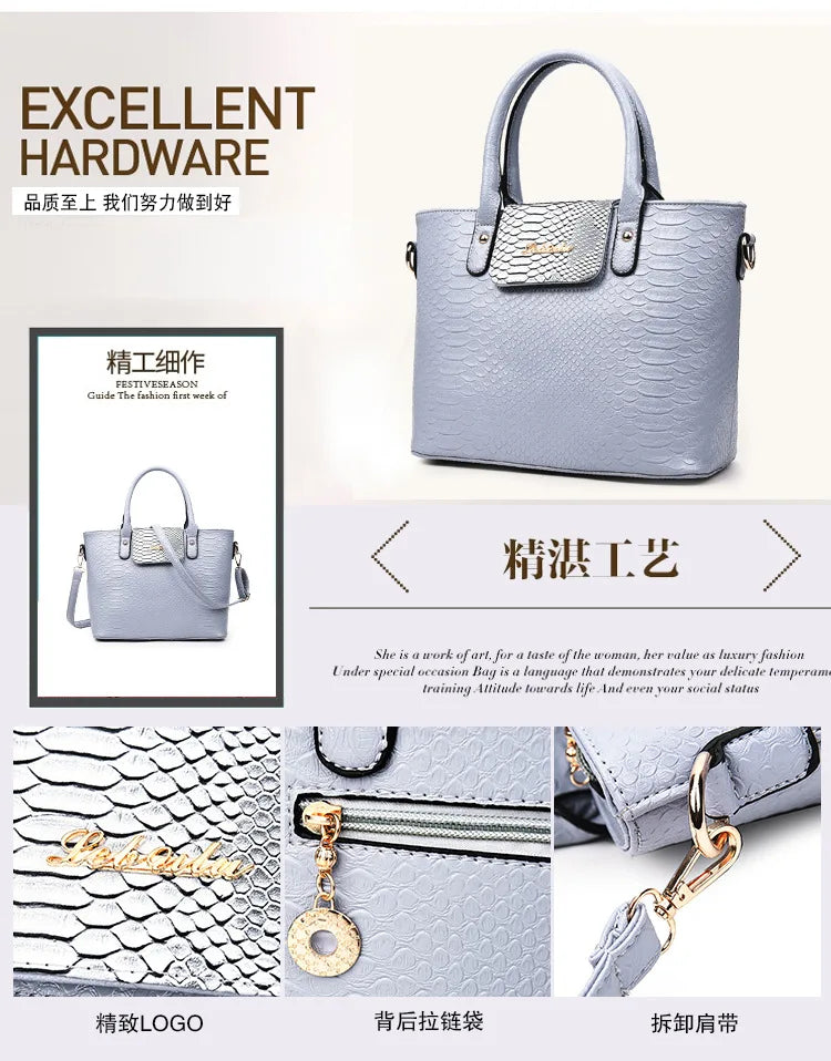 Luxury 6-Piece Handbag Set