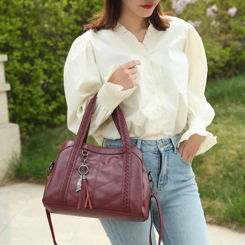 Tassel Luxury Crossbody Tote