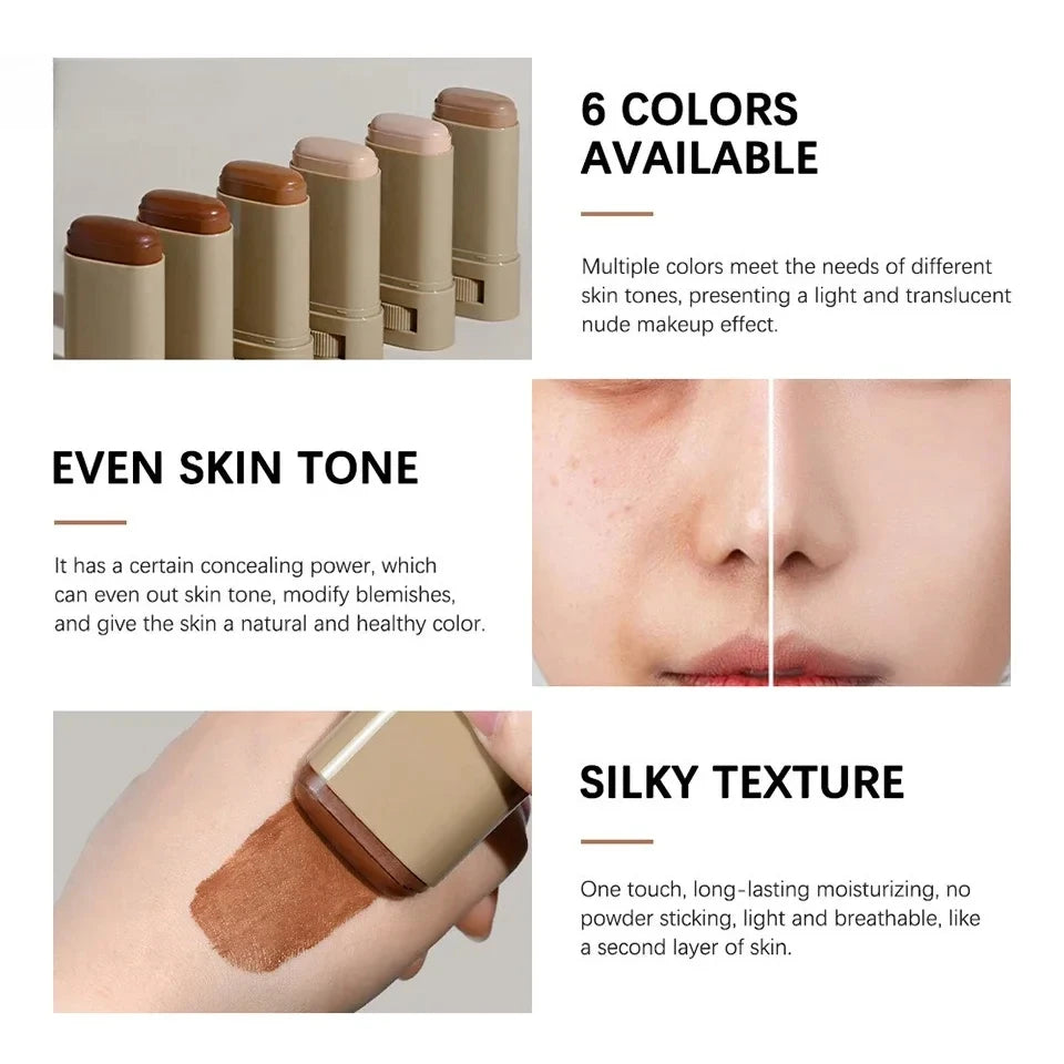 -Color Waterproof Foundation Stick”