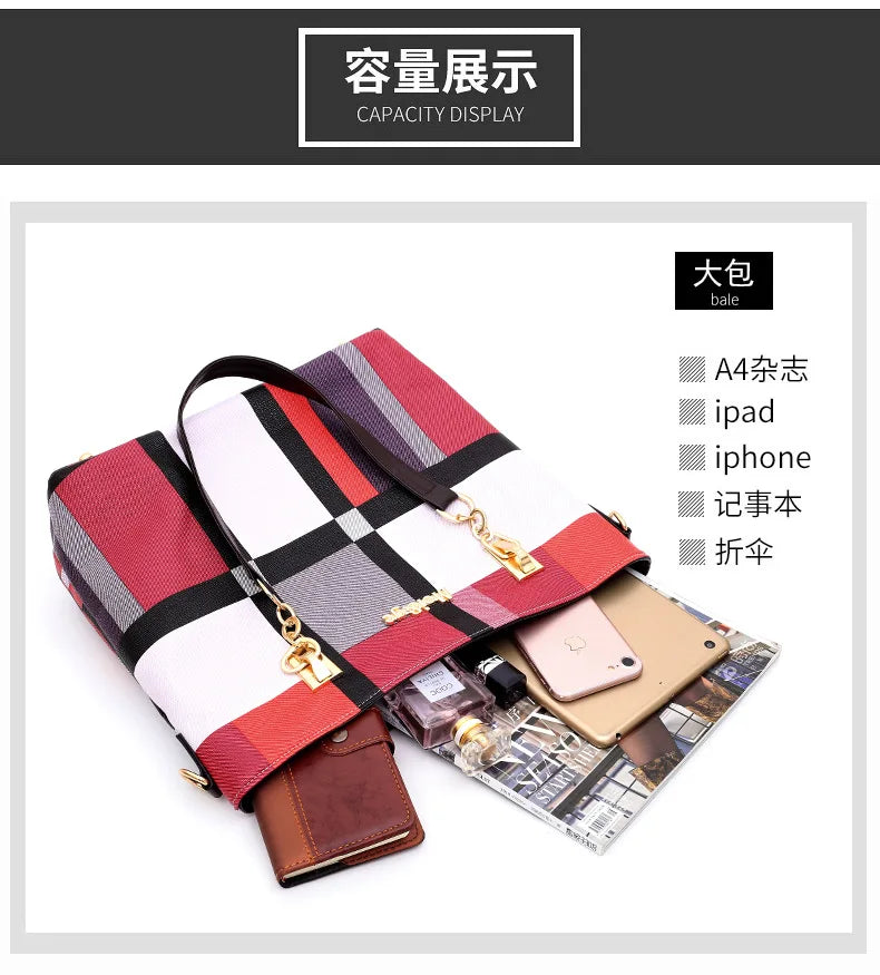 6-Piece Fashion Tote Set