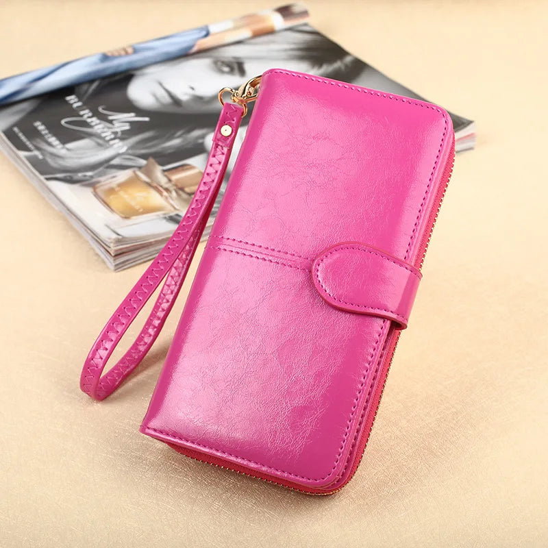 Solid Color Clutch Purse