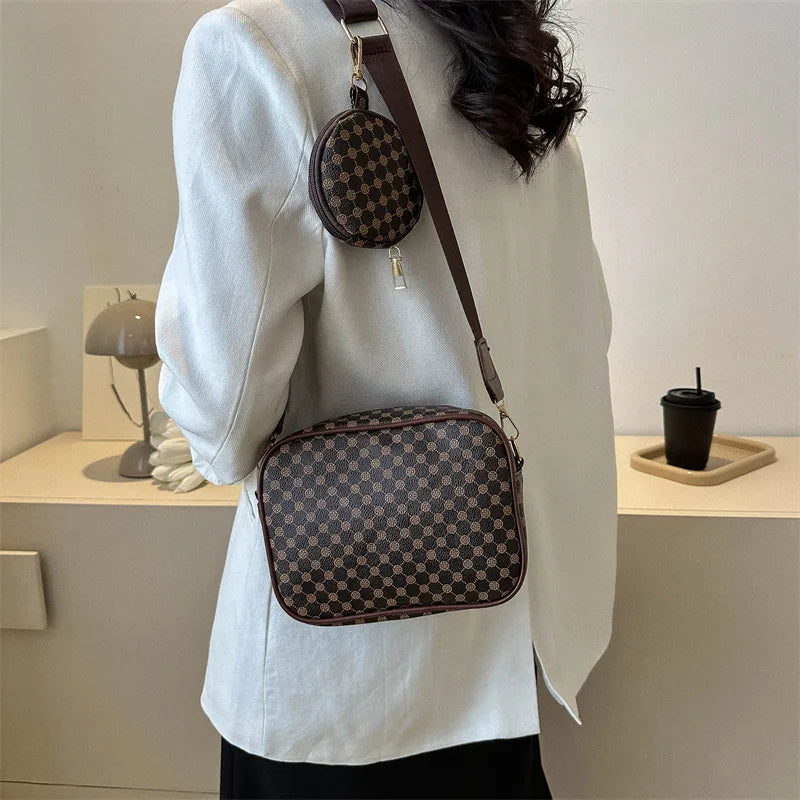 Luxury Square Shoulder Bag