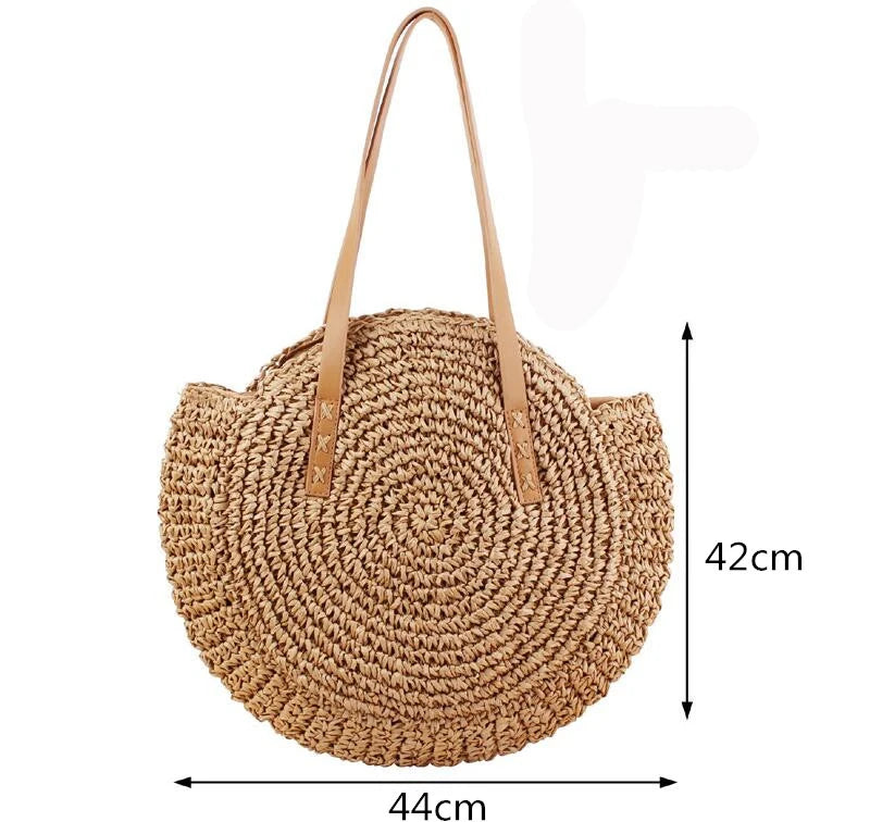 Handmade Woven Beach Tote