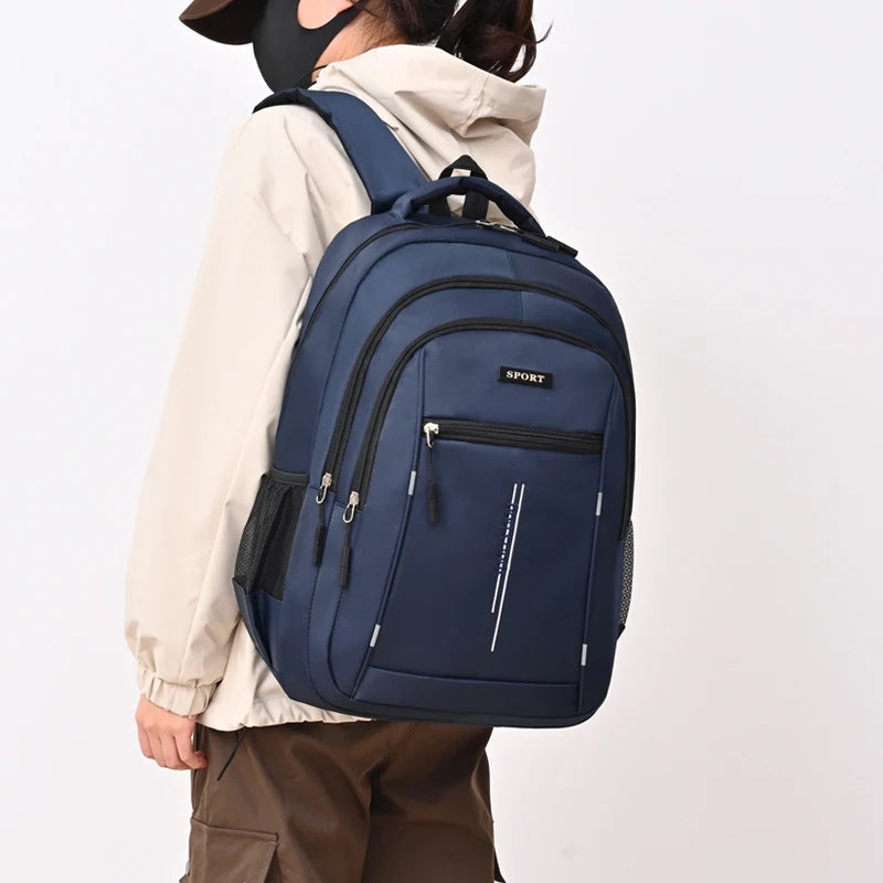Multi-Functional Simple School Bag for Men