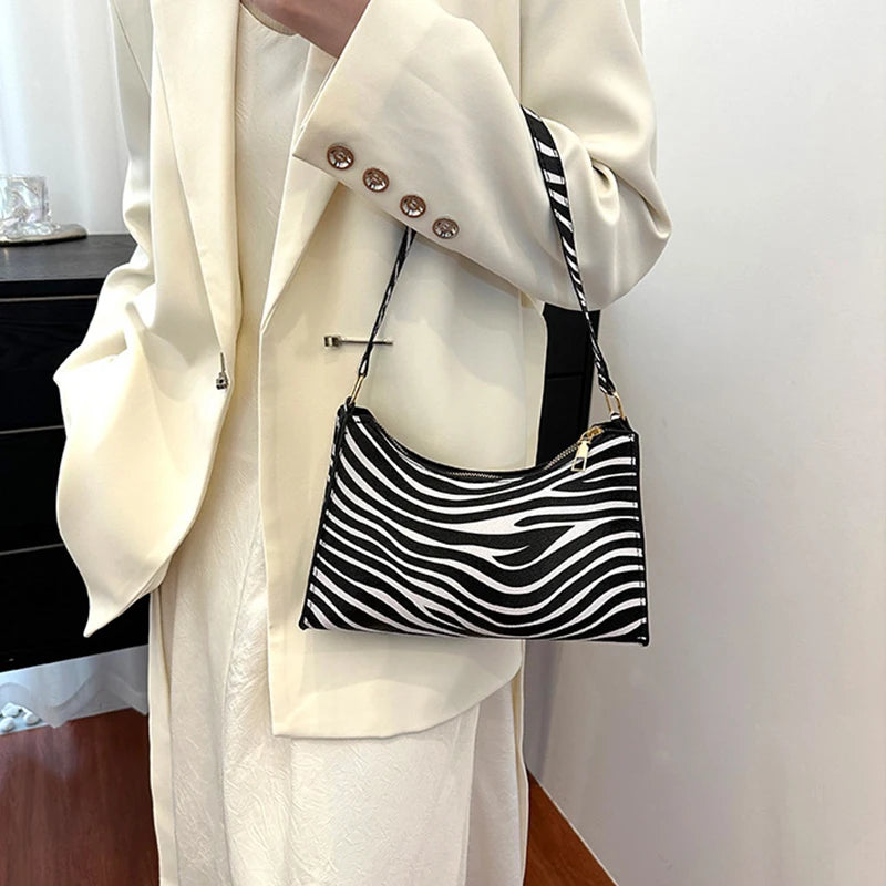 PU Leather Underarm Tote