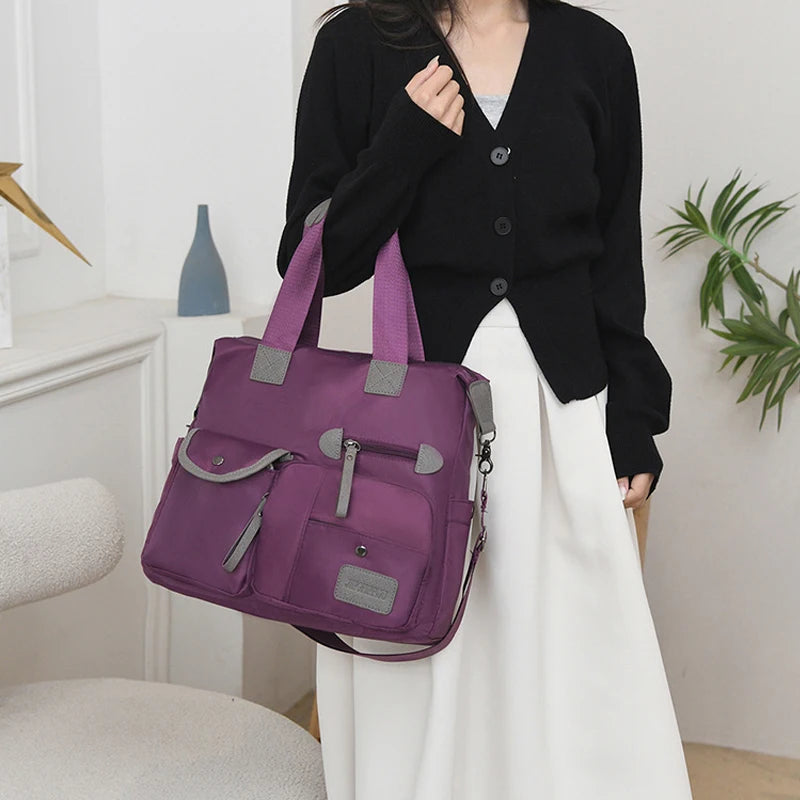 Waterproof Nylon Tote Bag