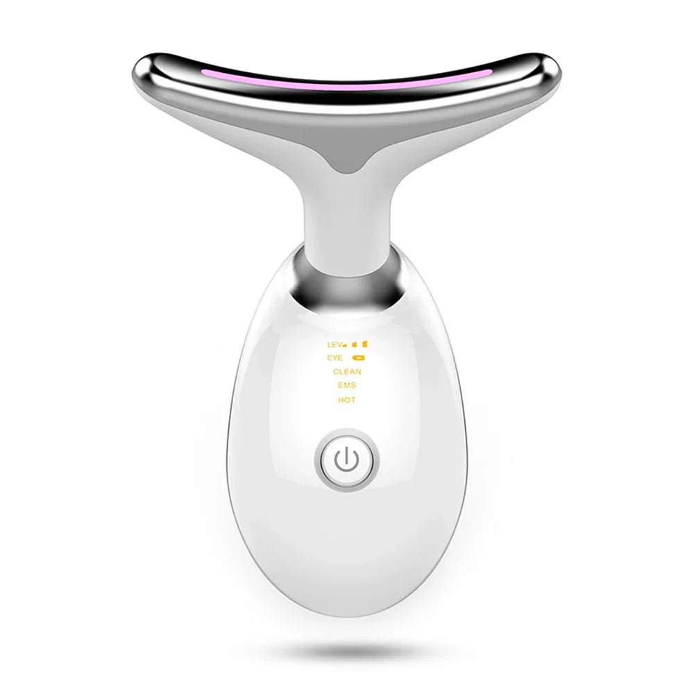 EMS Facial Massager – LED Skin Tightening & Double Chin Remover