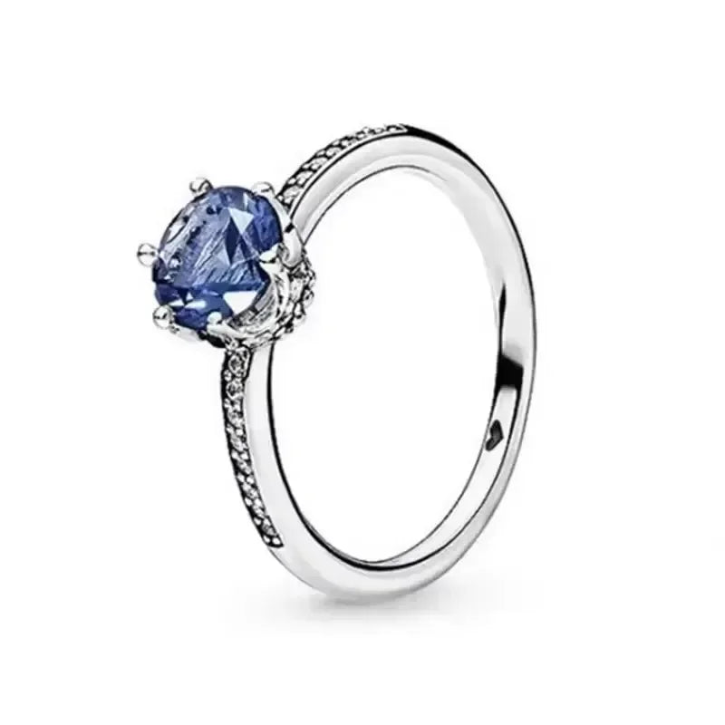 "Classic 925 Silver Heart Ring – Exquisite Couple Jewelry Gift"